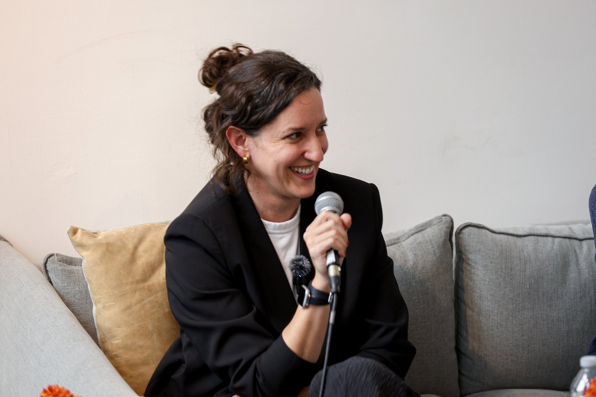 Future Talks by Artlogic - The Future Economy of the Artist Studio Panel on May 15, 2026, with Lisa Young, Bora Kim, Patton Hindle, Isolina Minjeong. Photography by Keenon P Photography.(1)