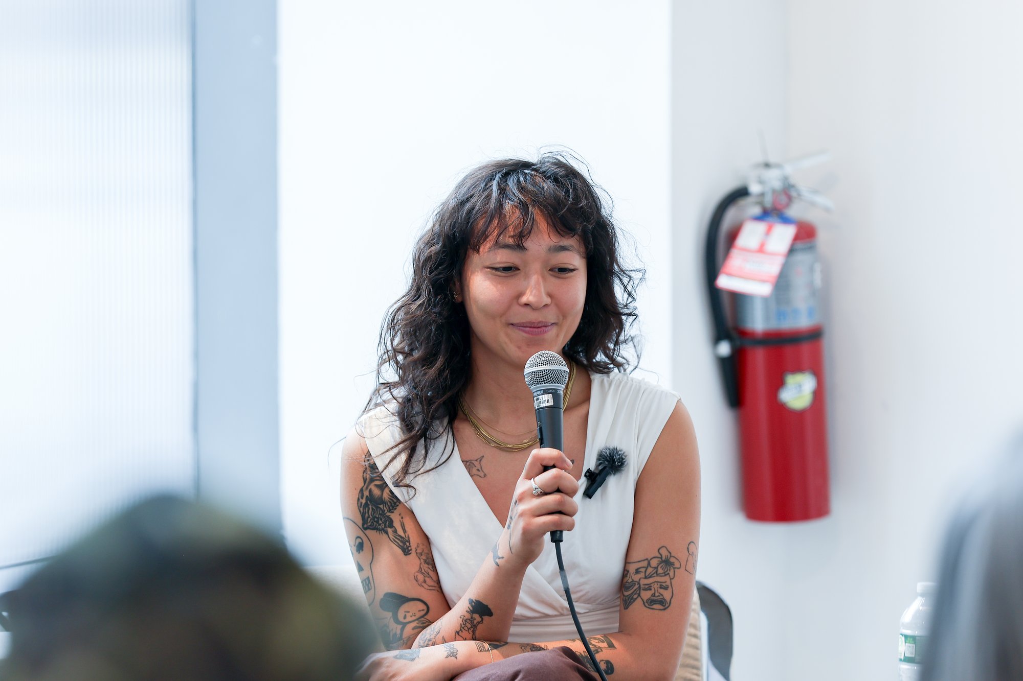 Future Talks by Artlogic - The Future Economy of the Artist Studio Panel on May 15, 2026, with Lisa Young, Bora Kim, Patton Hindle, Isolina Minjeong. Photography by Keenon P Photography.(4)