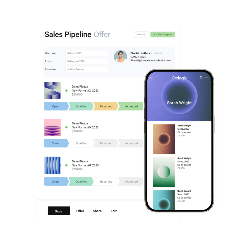 Artlogic Sales Tools